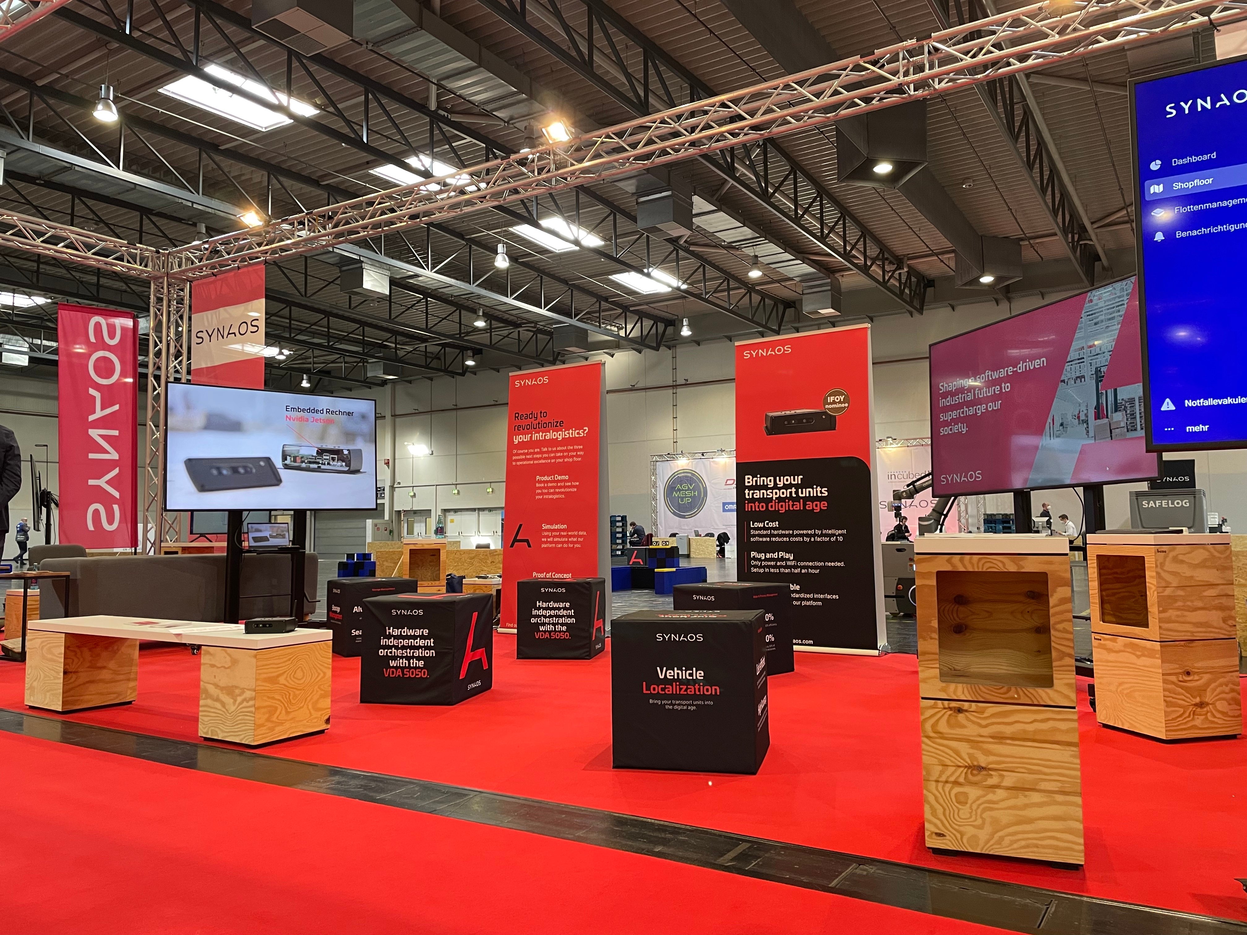 SYNAOS Messestand